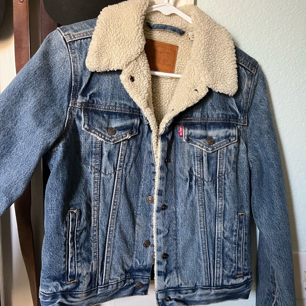 Levis trucker Sherpa jacket